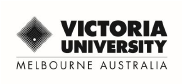 Victoria University Logo